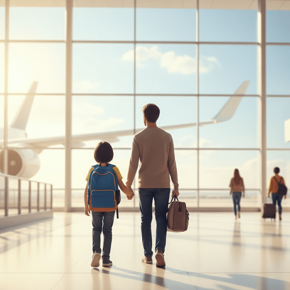 子どものGPS、飛行機に持ち込める？ 国内旅行や帰省時の注意点と活用術