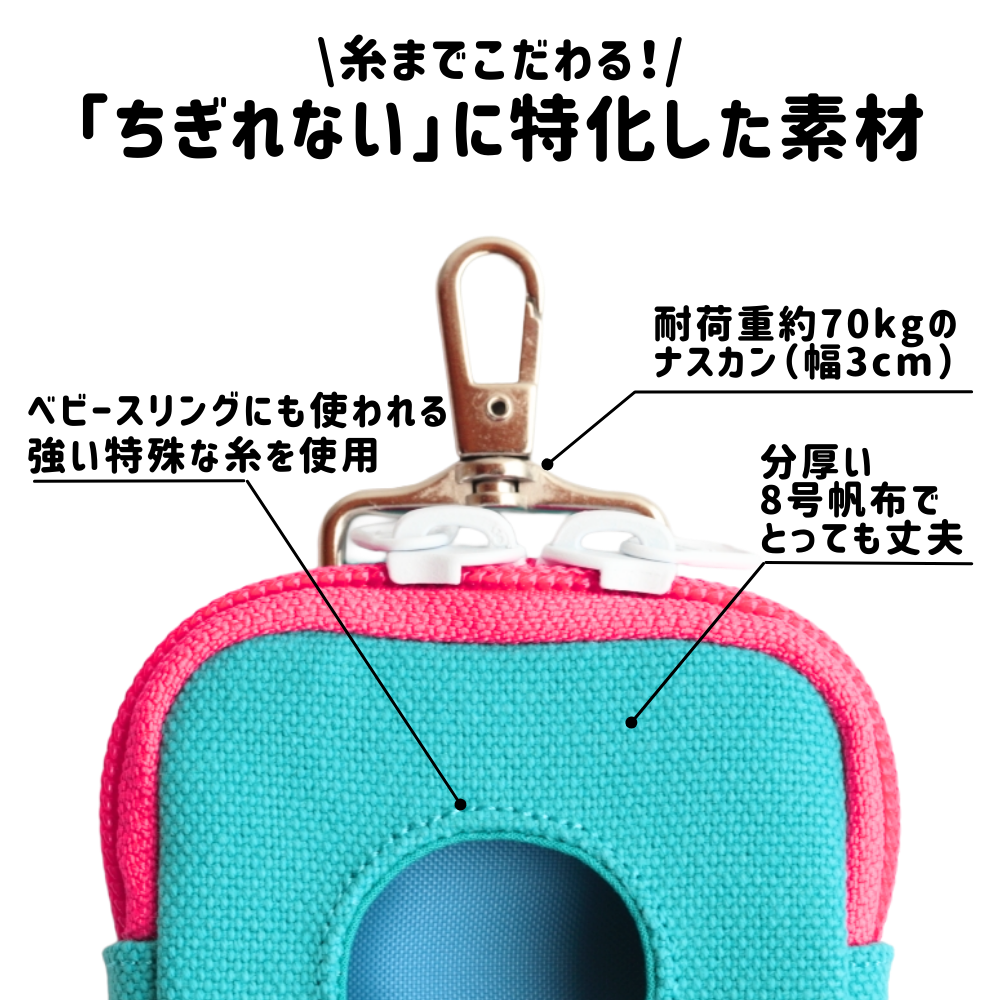 GPSケース ランドセル用 帆布製 (BoTトーク・みてねみまもりGPS GPSケース ランドセル用 帆布製 (BoTトーク・みてねみまもりGPS